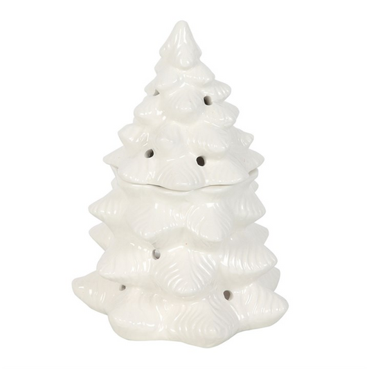 *White Fir Tree Ceramic Oil Burner and Wax Warmer(12/24)