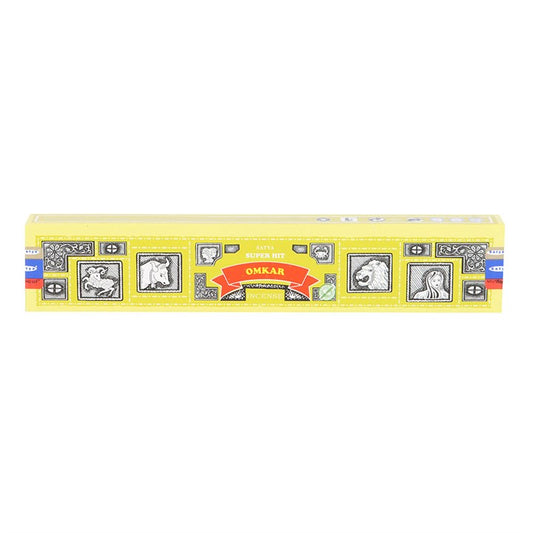 Set of 12 Satya Superhit Omkar Incense 15g (12/50)
