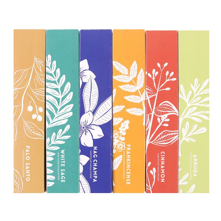 Exotic Botanical Masala Incense Stick Variety Set