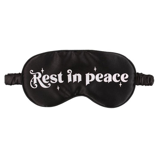 Rest in Peace Satin Eye Mask