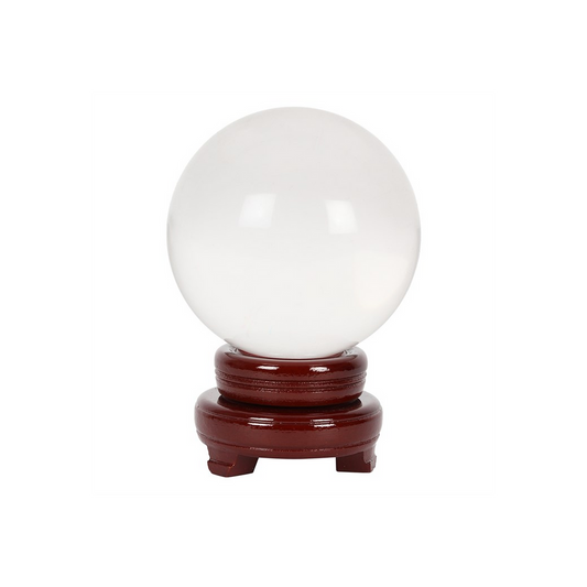 13cm Crystal Ball with Stand