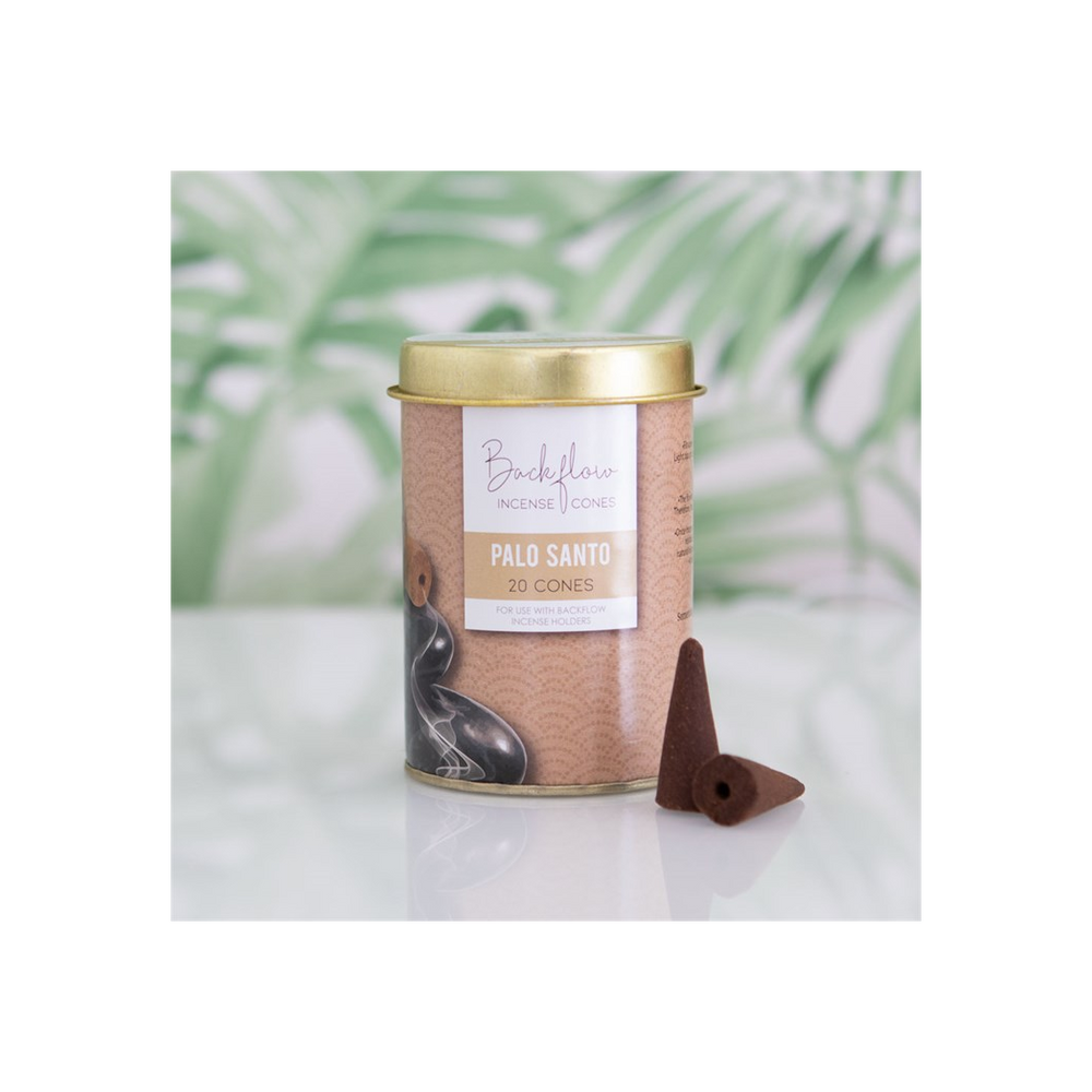 6 Tins of Elements Palo Santo Jumbo Backflow Cones