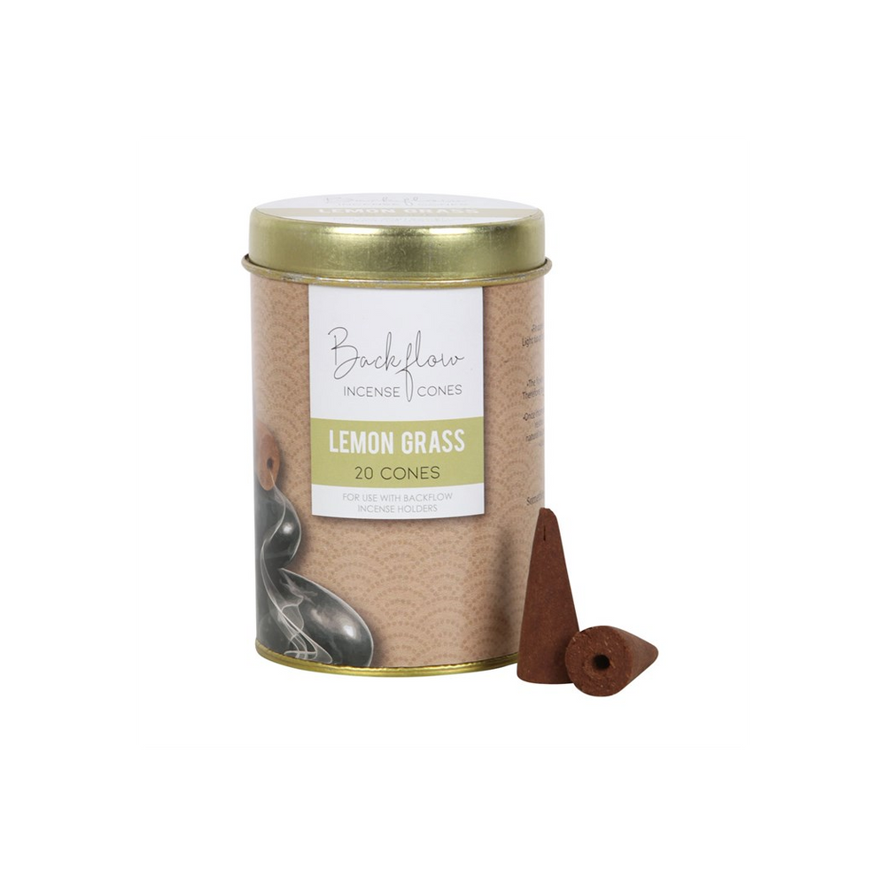 6 Tins of  Elements Lemon Grass Jumbo Backflow Cones