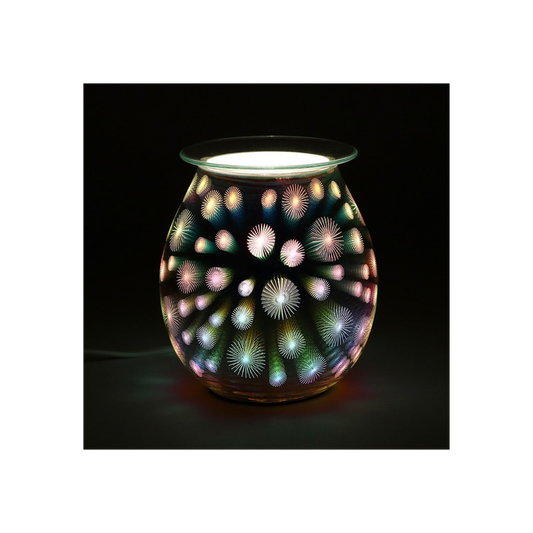 3D Starburst Light Up Electric Oil Burner
