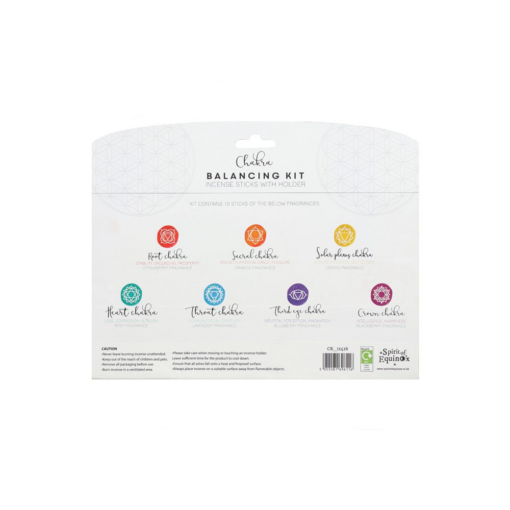 Chakra Incense Balancing Kit