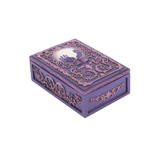 Mystical Crystal Ball Resin Storage Box