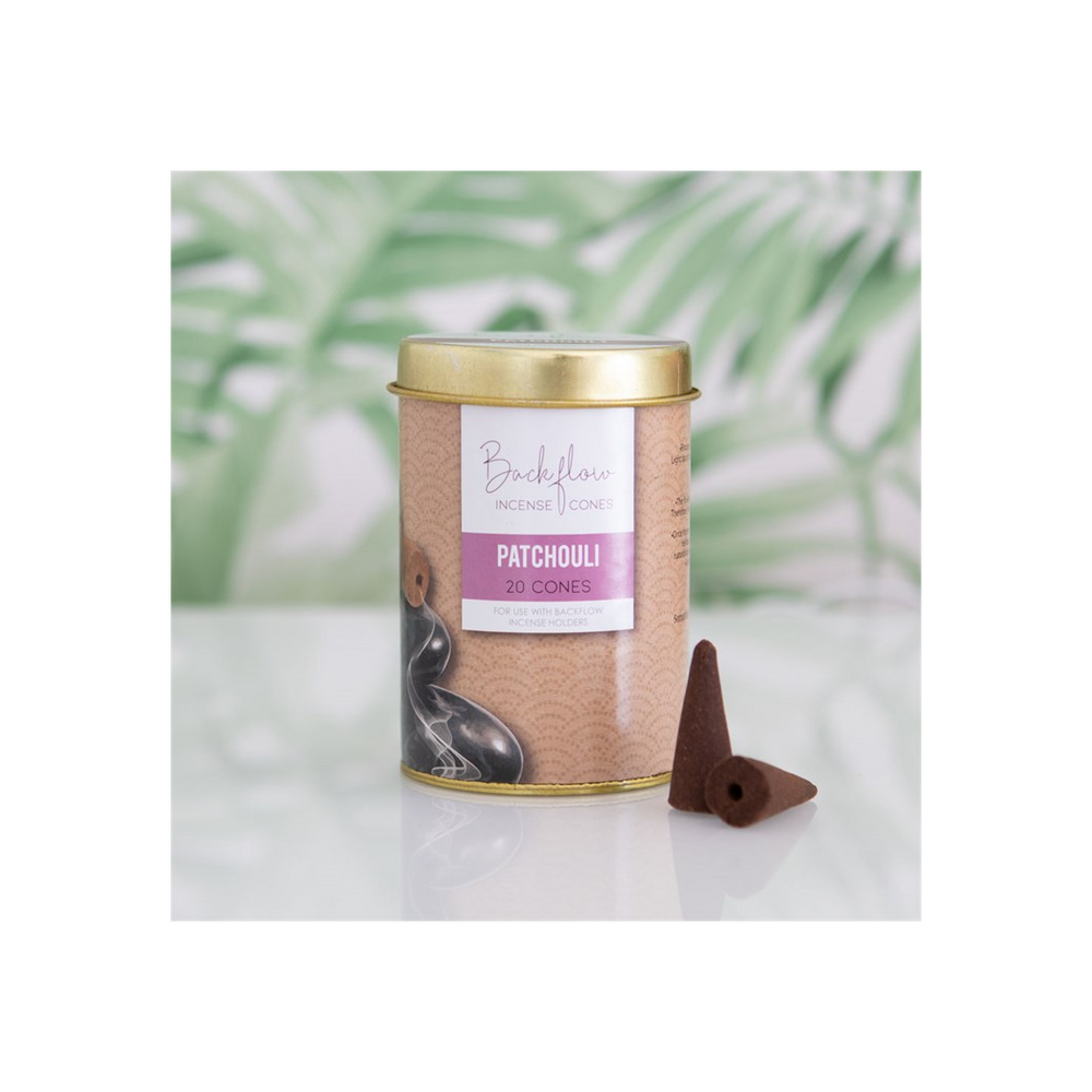 6 Tins of  Elements Patchouli Jumbo Backflow Cones